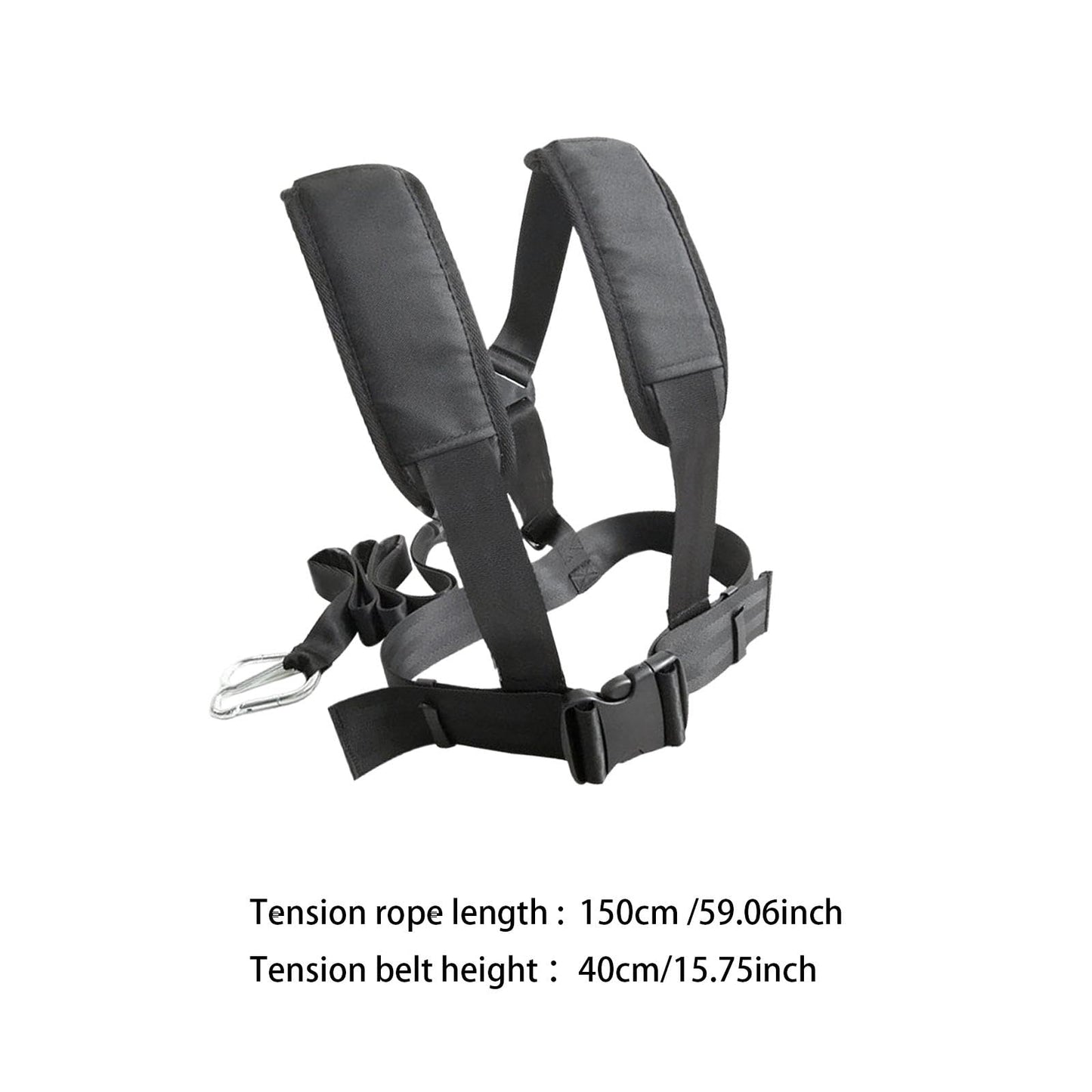 FytStycale Tire Pulling Harness Weight Sled Pull Harness for Women Men Sled Drag Strap Sled