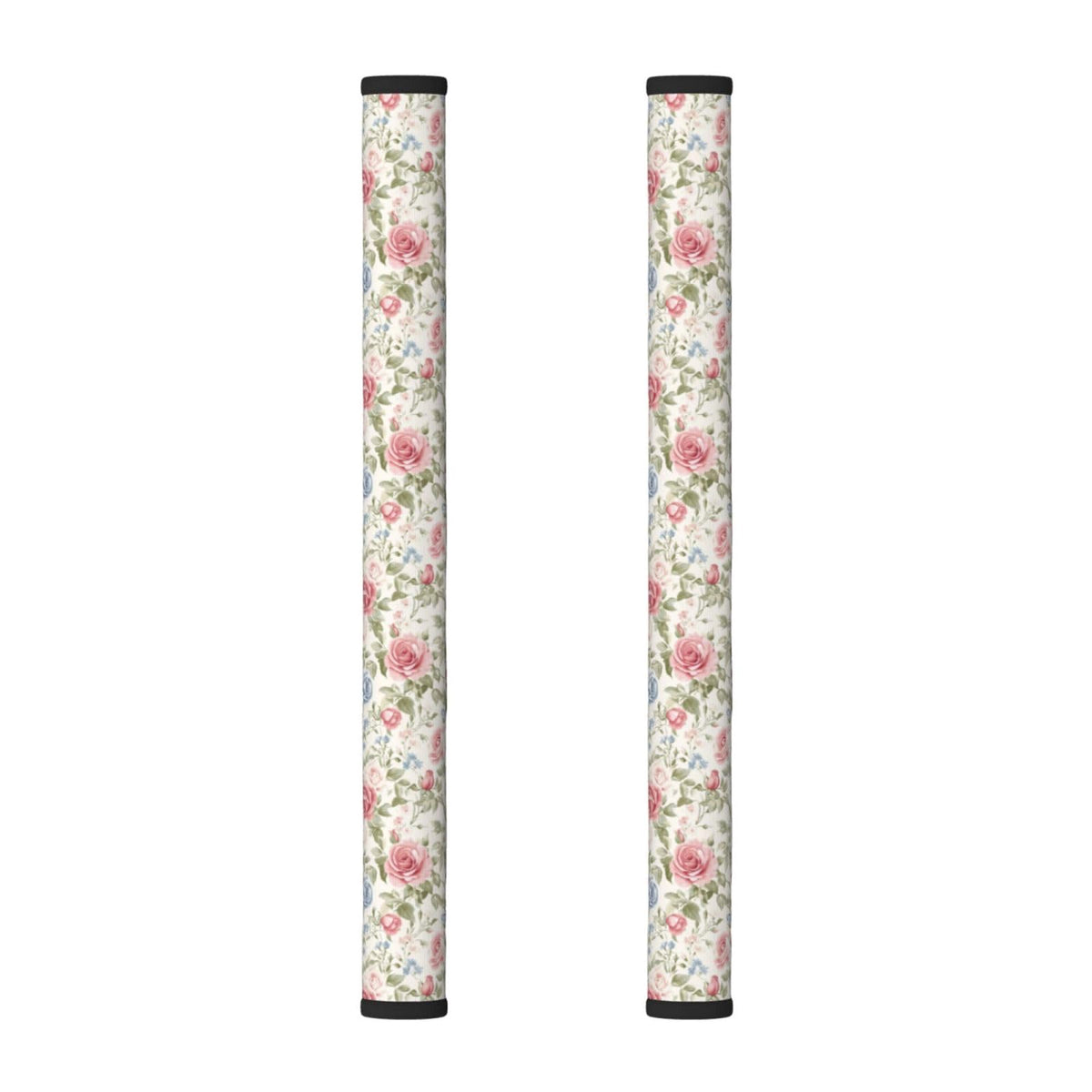 DADABULIU Refrigerator Handle Covers Flower Boho Rose Floral 2 Pack Fridge Door Handle Cover, Kitchen Appliance Handle Protector for Dishwasher, Oven, Microwave, Fits 3.5 to 4.3 Inch Circumference