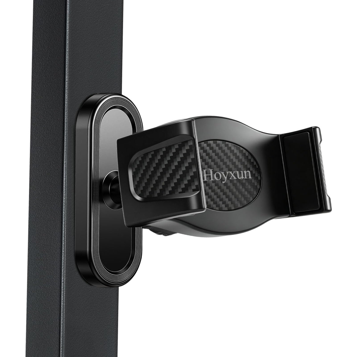 HOYXUN Magnetic Phone Holder for Gym, 360° Adjustable Strong Magnet Base Mount, Universal Magnetic Phone Mount for Workout Recording on All Smartphones