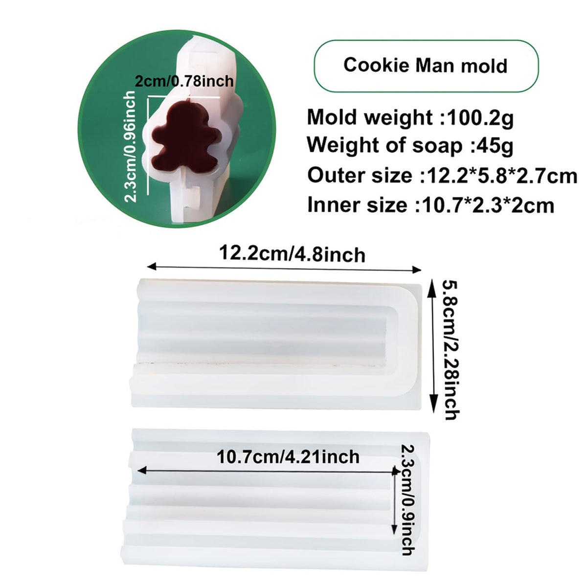 Column Silicone Soap Embed Molds Soap Making Supplies Tool Long Tube Silicone Mold Chocolate Candy Mold Handmade Candle Mold Set