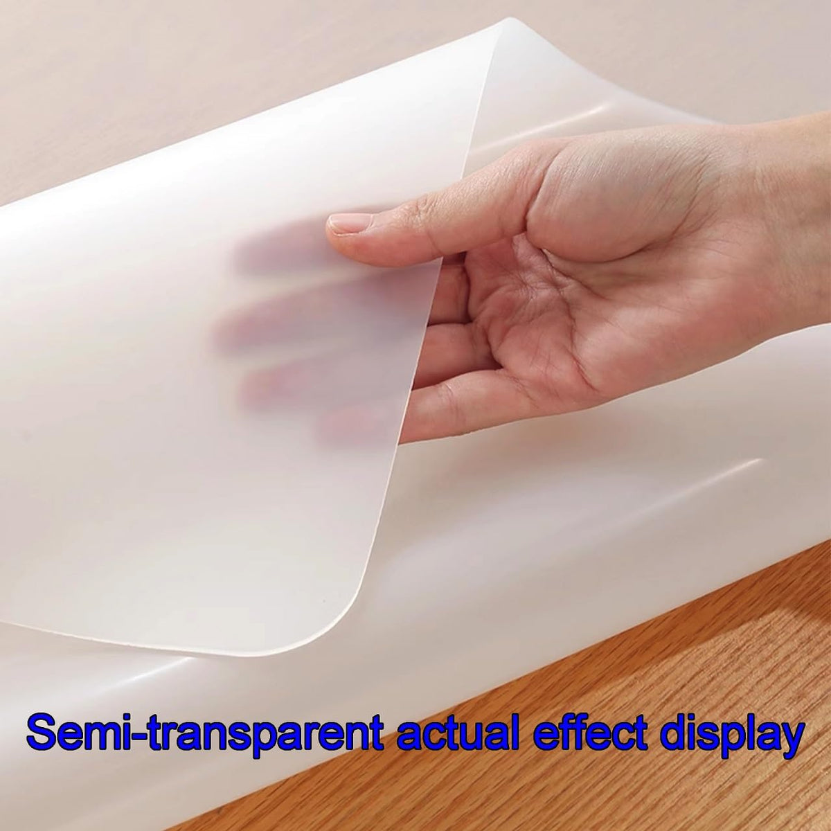 Miidqua Silicone Mat - Non-Stick, Reusable & Heat Resistant Up to 500°F, Fits Resin Crafts, Dishwasher Safe for Baking, Cookies, Pastry (36” x 24”)