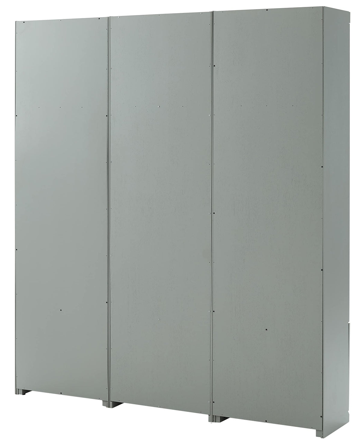 Crosley Furniture Harper 3-Piece Hall Tree and Storage Cabinet Set with Entryway Bench and Hooks for Hanging, Gray