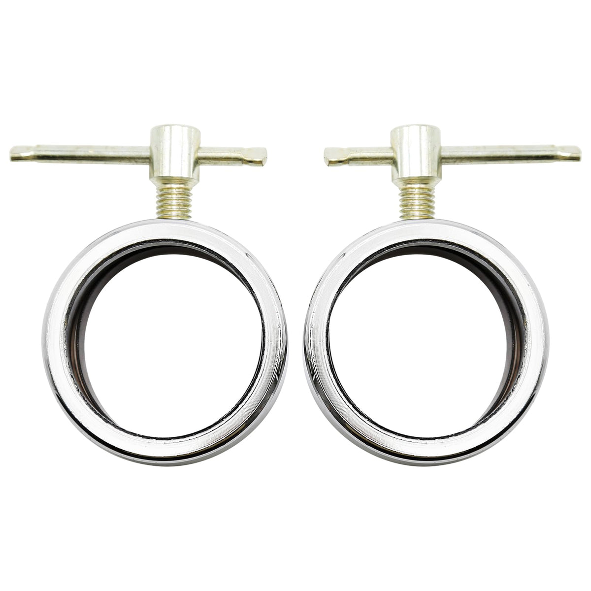 2-Piece Olympic Barbell Locking Collars, Fits 2-inch Olympic Barbell Screw Clamps, Suitable for Professional Gym Weight Training