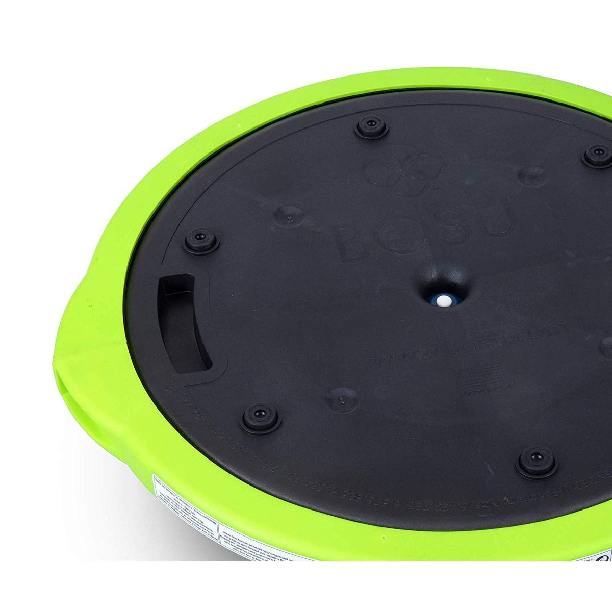 Bosu Balance Ball, Home Gym 20 Inch Full Body Strength Trainer Equipment, Blue