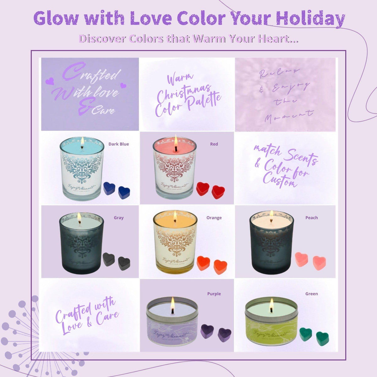 RU HANDMADE DIY Candle Making Kit for Adults – Soy Wax Candle Kit for Beginners, Make 7 Full-Size Candles with 7 Gift Boxes, 1120g Wax, 7×10ml Fragrance Oils, 4 Glass 7oz Jars & 3 Tins