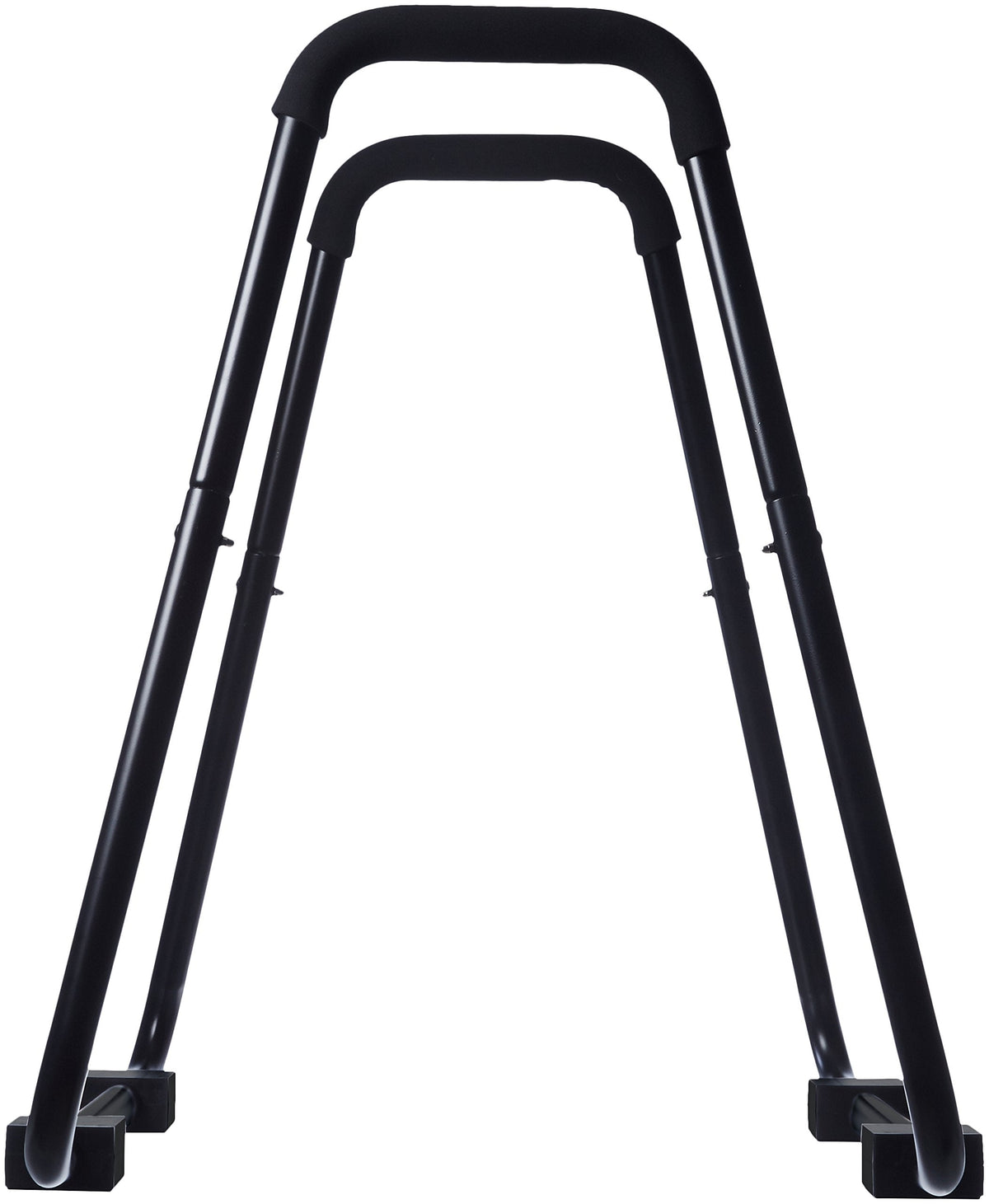 Amazon Basics Dip Bar Station, Portable Strength Training Stand for Tricep Dips & Calisthenics, Home Gym, 661 lb Weight Capacity, Black