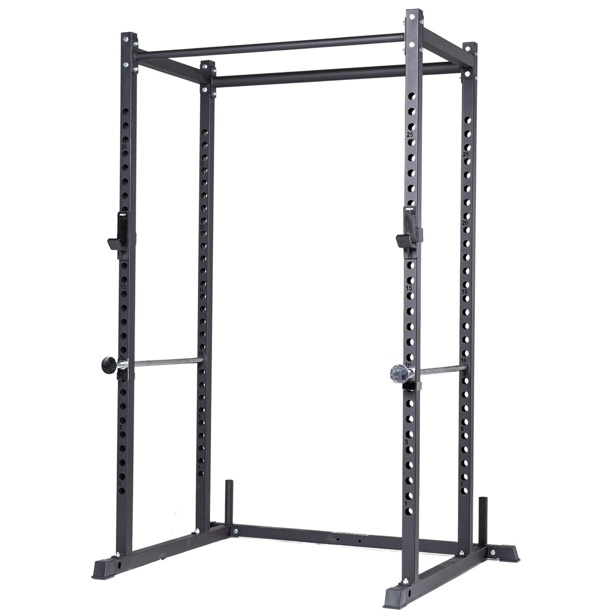 REP Fitness PR-1100 Power Rack Home Gym System, Compact Squat Cage with Multi-Grip Pull Up Bar, Adjustable, Rack Only