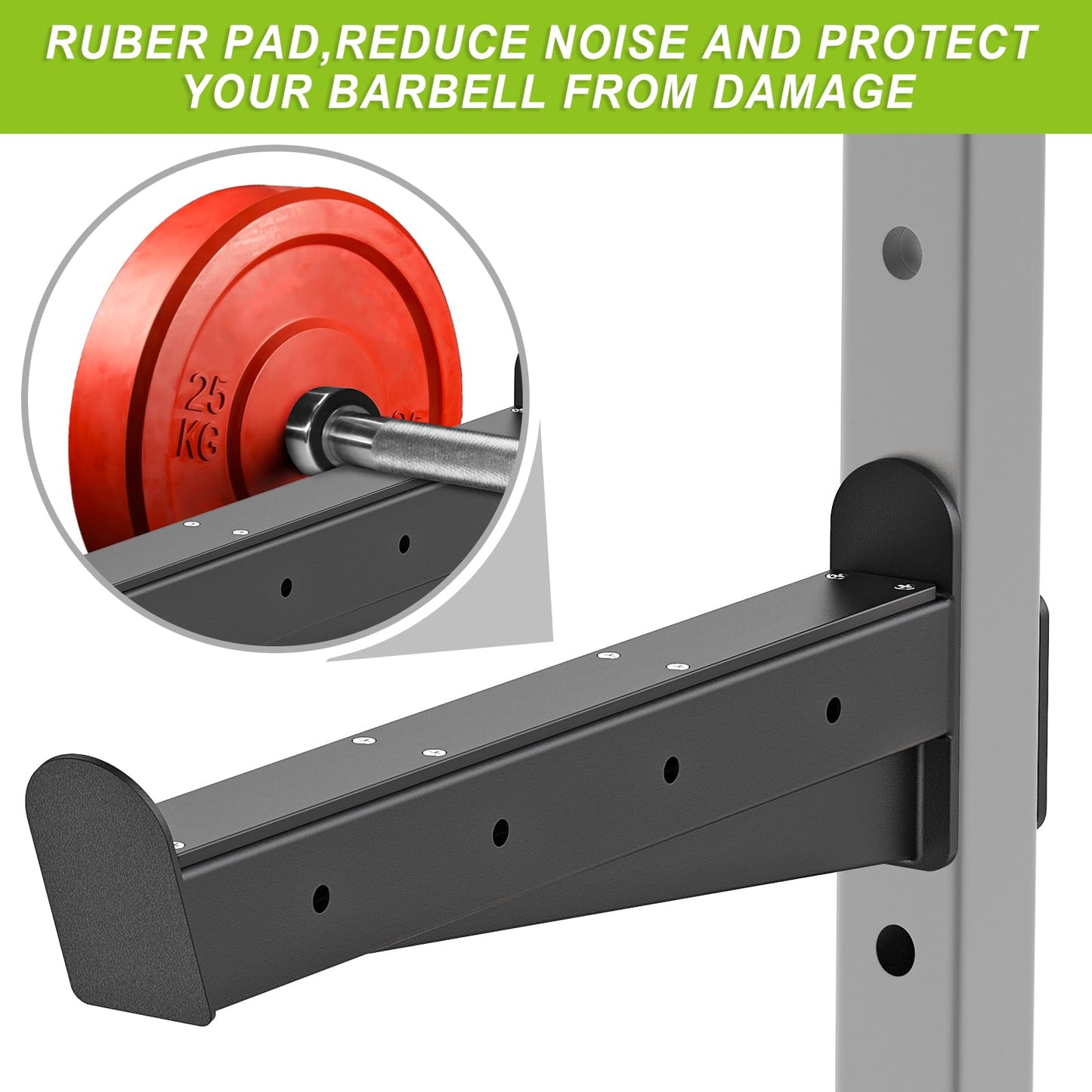 Kipika Plate Holder & Spotter Arms for 2"x2" Racks