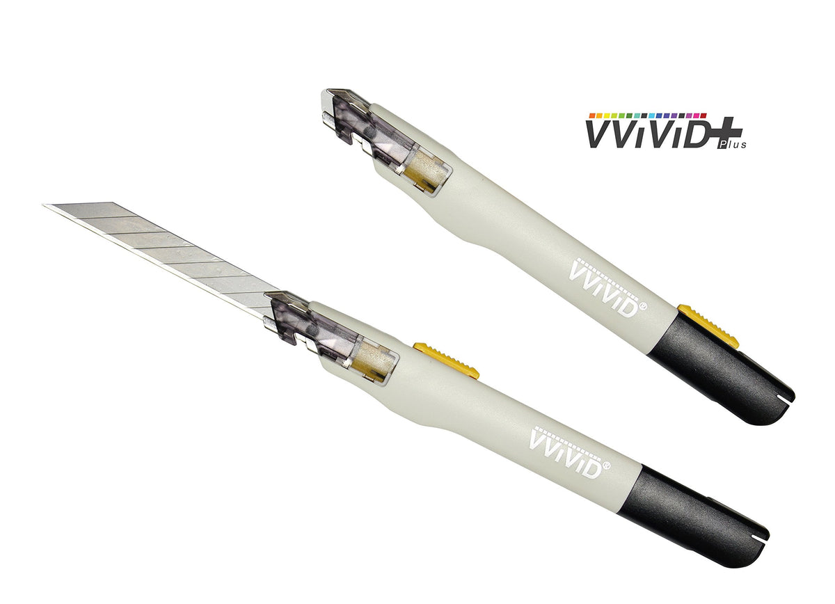 VViViD Premium Retractable Precision Balanced Arts & Crafts Mat Cutter Knife (2 units)