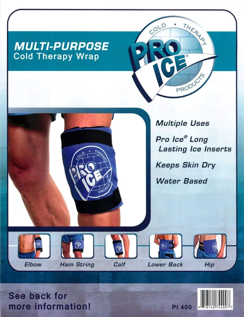 Pro Ice Knee/Multipurpose Cold Therapy Wrap