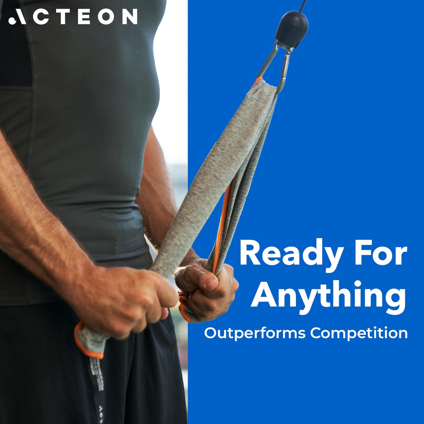 Acteon Microfiber Gym Towels 5 Pack, Quick Dry Silver ION Odor-Free Sweat Towel, Super Absorbent Fast Drying for Men & Women, Workout, Yoga, Running, Hiking, Travel – 16x30.5 Inch