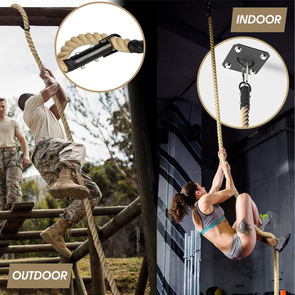 YES4ALL Climbing Rope 10ft