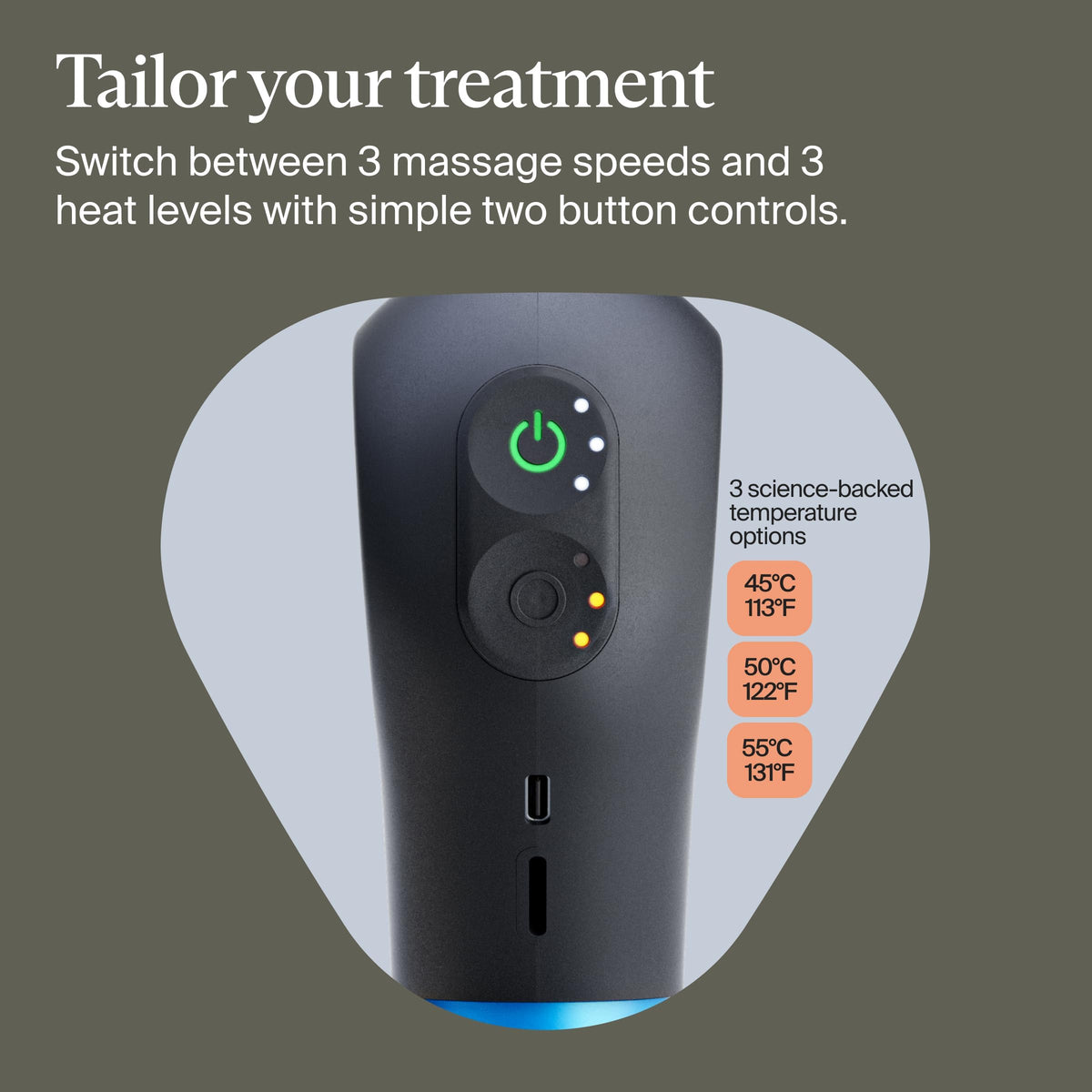 TheraGun Mini Plus Massage Gun by Therabody - Portable Massage Enhanced with Heat – Travel Essential for Faster Recovery On The Go