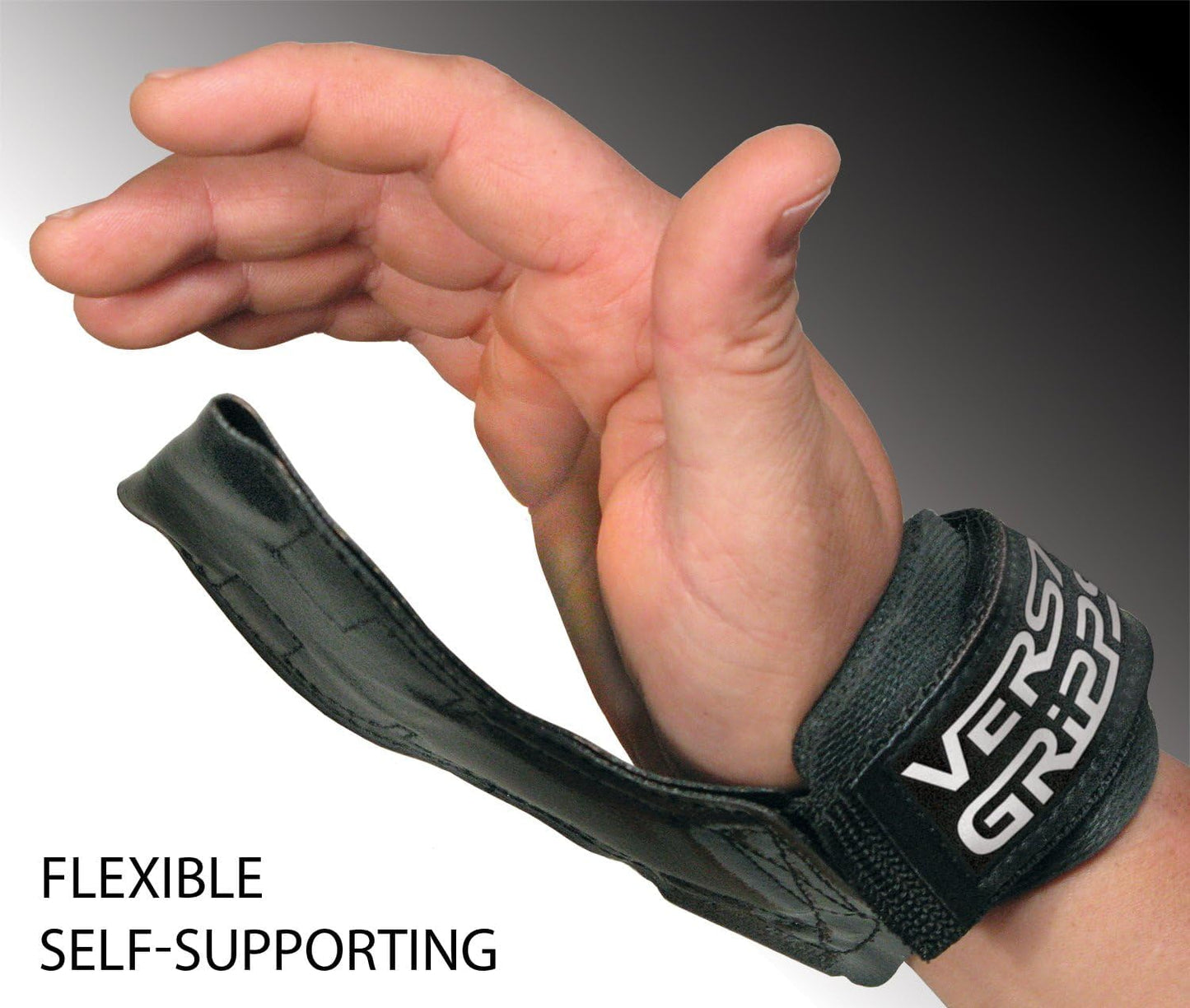 Versa Gripps Classic, Made in USA, Wrist Straps for Weightlifting Alternative, Best Training Accessory, MED/LG, Blue Label