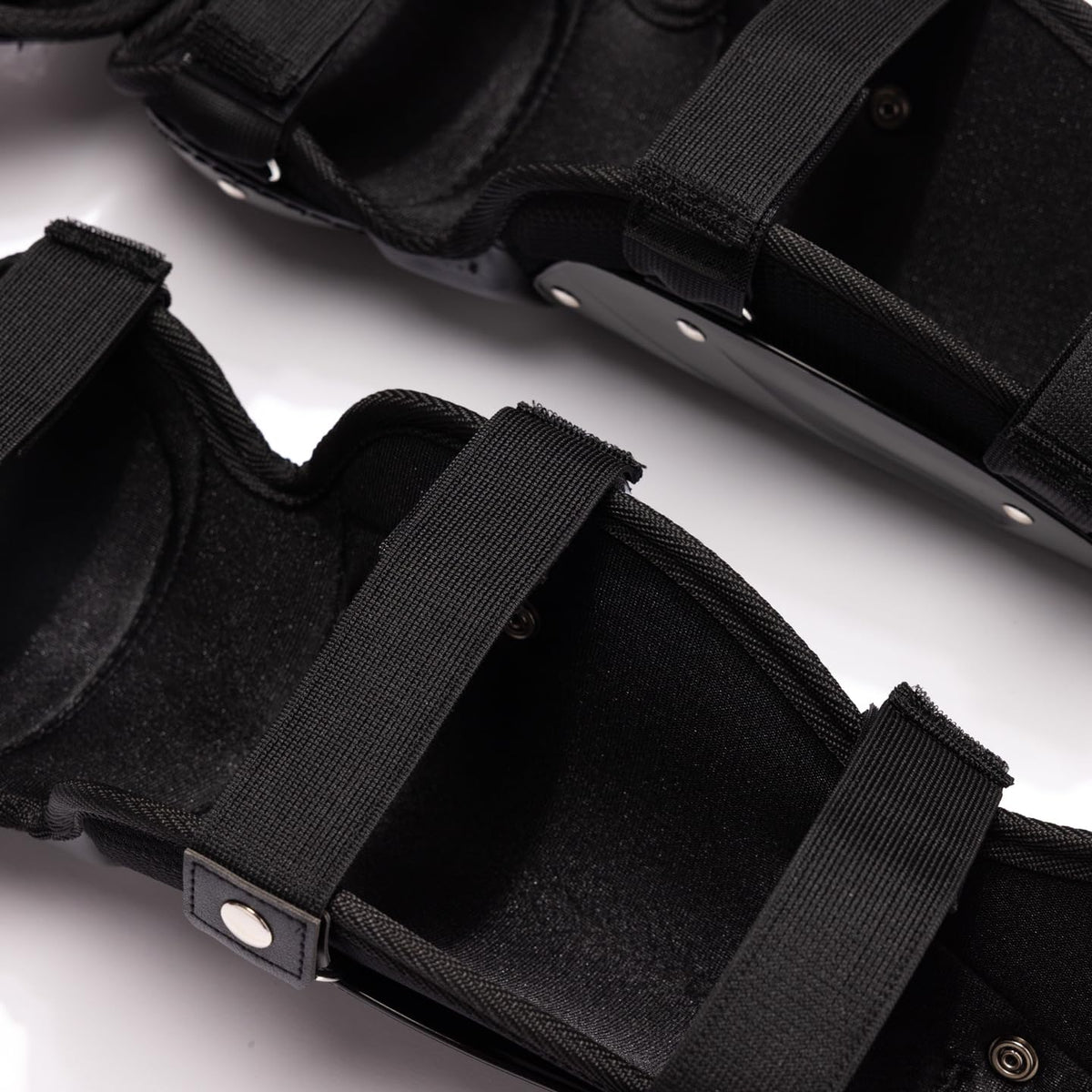 VELO-CITY Elastifast Catcher's Leg Guards (12")- Youth Baseball 7-12