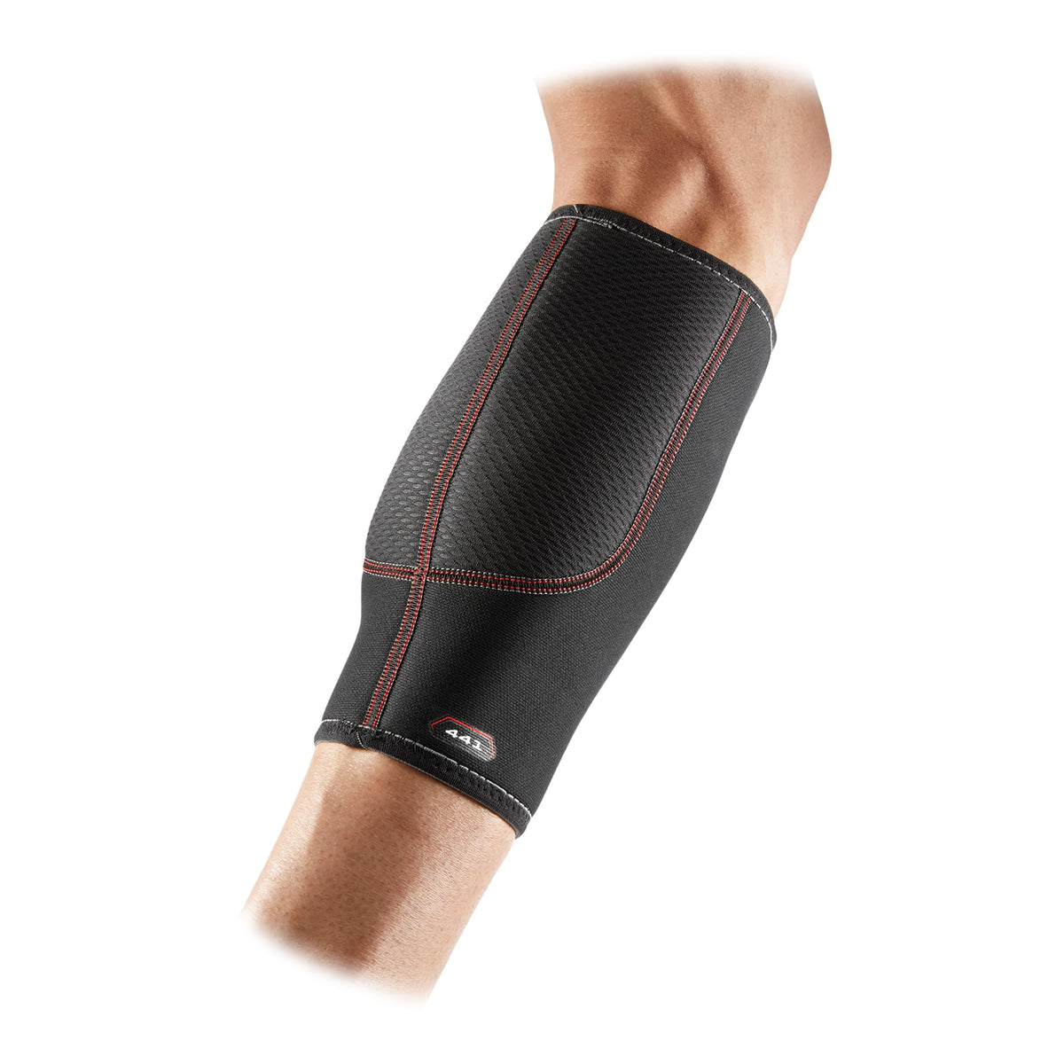 McDavid Calf Compression Sleeve, Light Support for Left or Right Leg, Helps Provide Relief From Pain, Men & Women, Black, Adult L