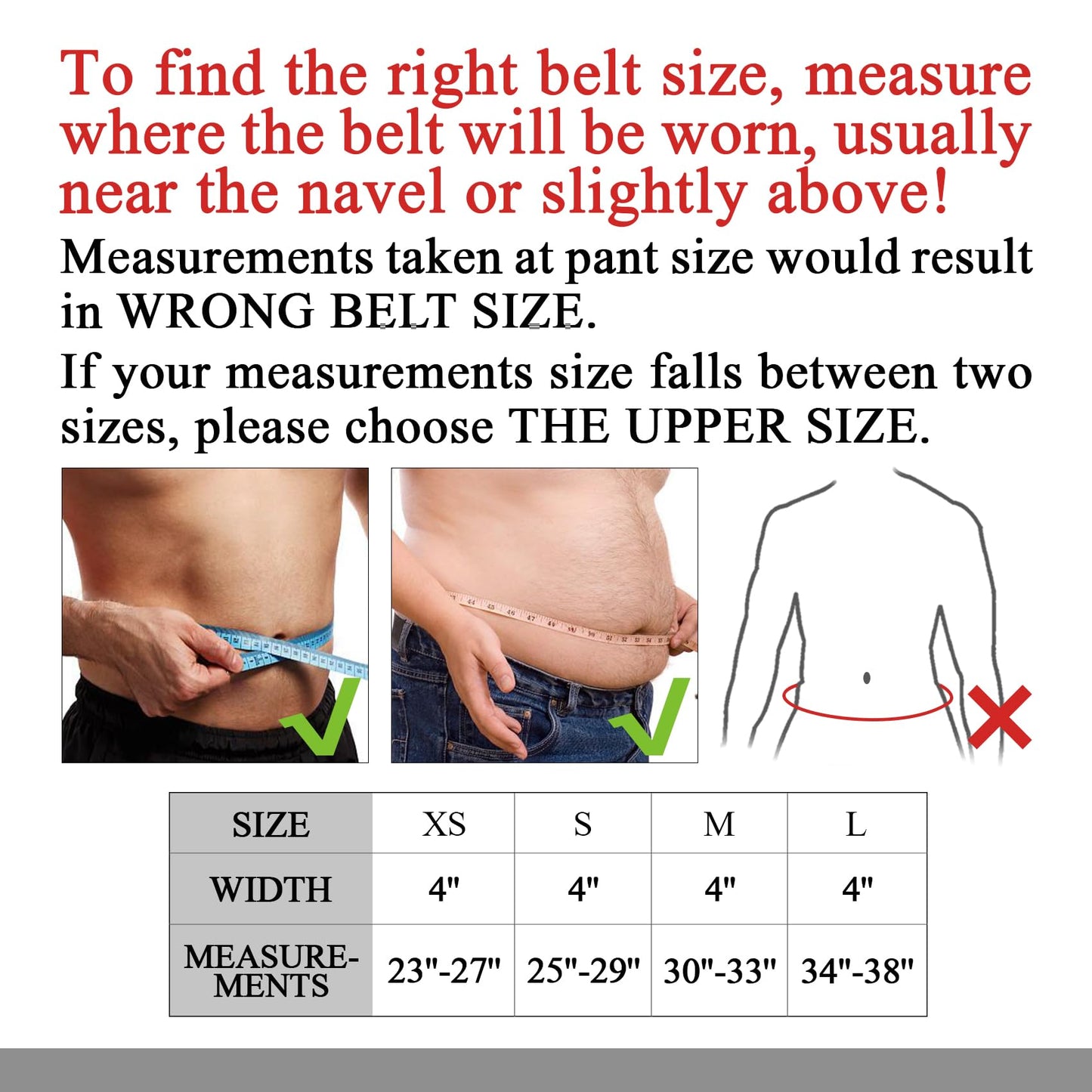 Leather Weightlifting Belt, 10 Adjustable Holes, 4”Width, Double Prong Power Belt for Gym Bodybuilding, weightlifting, powerlifting, squats and deadlifts (Pink, M (30"-33"))