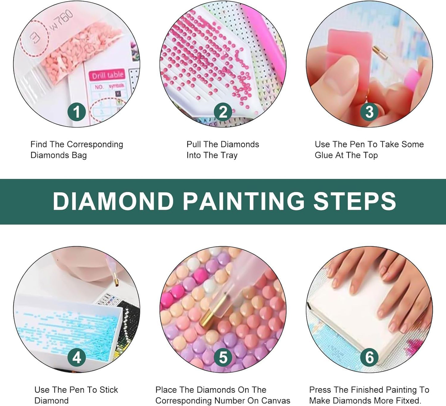Zythron 3PCS Diamond Art Kits for Adults Jesus Diamond Painting Religion Diamonds Art DIY 5D Full Drill Gem Art Jesus Christ Painting Kit for Home Wall Decor Gifts 12x12 in