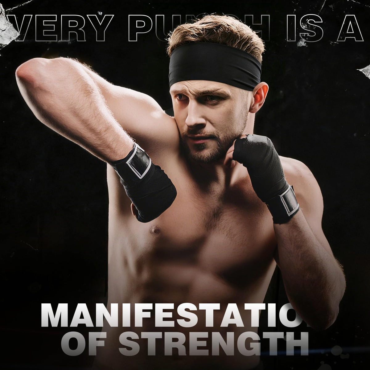 Sport Headbands for Men - 7 Pcs Sweat Absorbent Running Headband for Fitness Workout Running Rugby Baseball Yoga High Intensity Interval Training, Unisex Sweatband for Both Men and Women