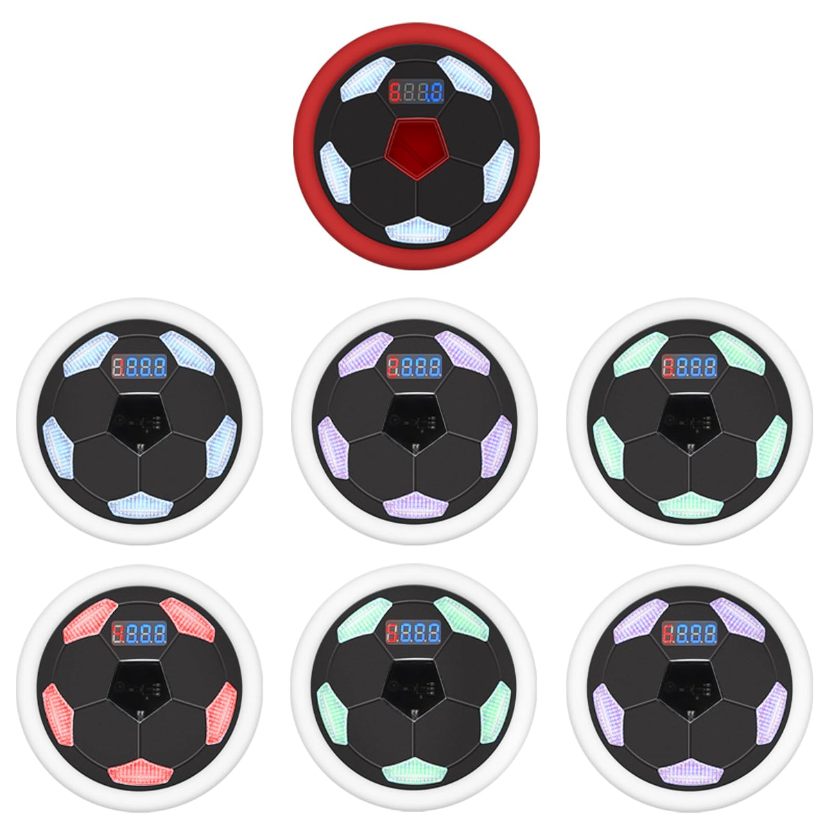 ZMAYPLUS Reaction Training LED Lights, Improve Reflex, Reaction Speed, Sports Agility, and Brain Cognitive Training, Home Exercise, Including 7 Lights