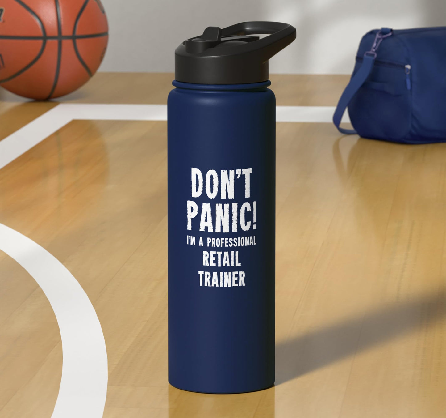 Retail Trainer Stainless Steel Insulated Water Bottle