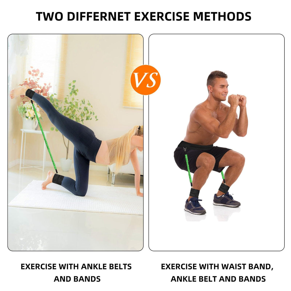 Ycendelion Vertical Jump Trainer, Leg Resistance Bands Set to Improve Strength Agility Focus Speed, Basketball Volleyball Baseball Tennis Football Exercise Equipment