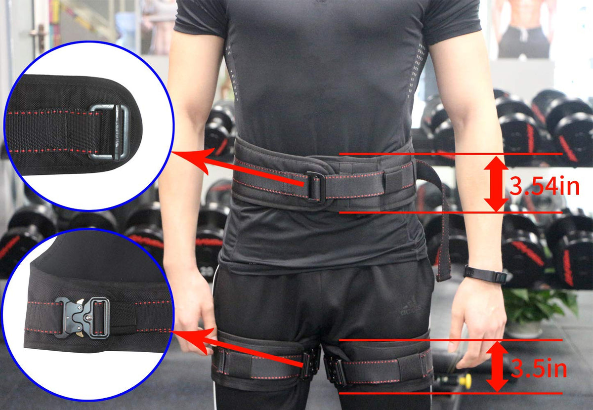 DASKING Upgraded Version Heavy Yoga Bungee Rope Resistance Belt Bungee Workout Grawyti Training Tool Equipment for Home Gym Yoga (Weight Class -2)