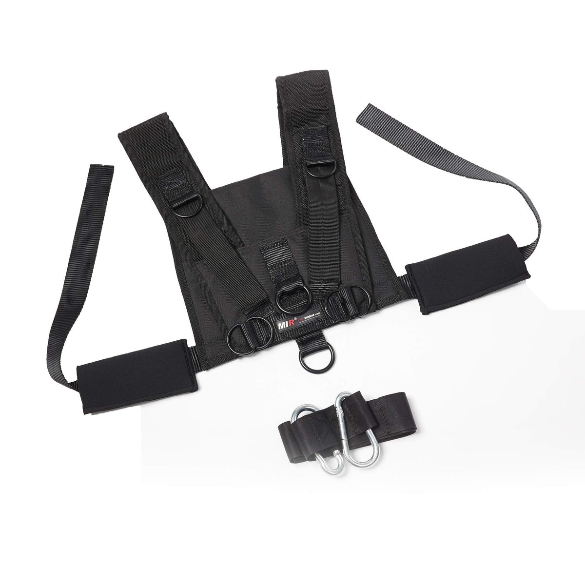 MiR BHAR Sled Harness with (Optional) Sled Harness, Without Sled, Black