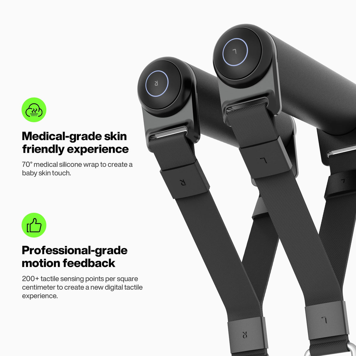 Speediance PowerGrip Smart Heavy Duty Exercise Handles, Adapted for Bench Press, Squat Training, and Other Muscle-Strengthening Exercises, Grip Attachments for Gym Monster Equipment
