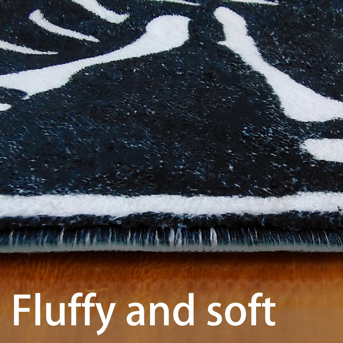 Zoeeya Skull Cat Bath Mat - Gothic Bathroom Decor - Soft Water Absorbent Halloween Bathmat for Shower,Entryway,Front Door,Spooky Skeleton Rug