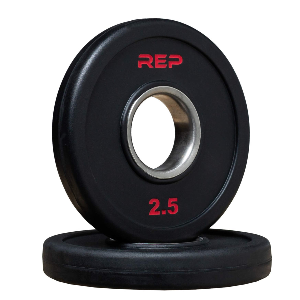 REP Rubber Coated Olympic Plates 2.5 lb Pair