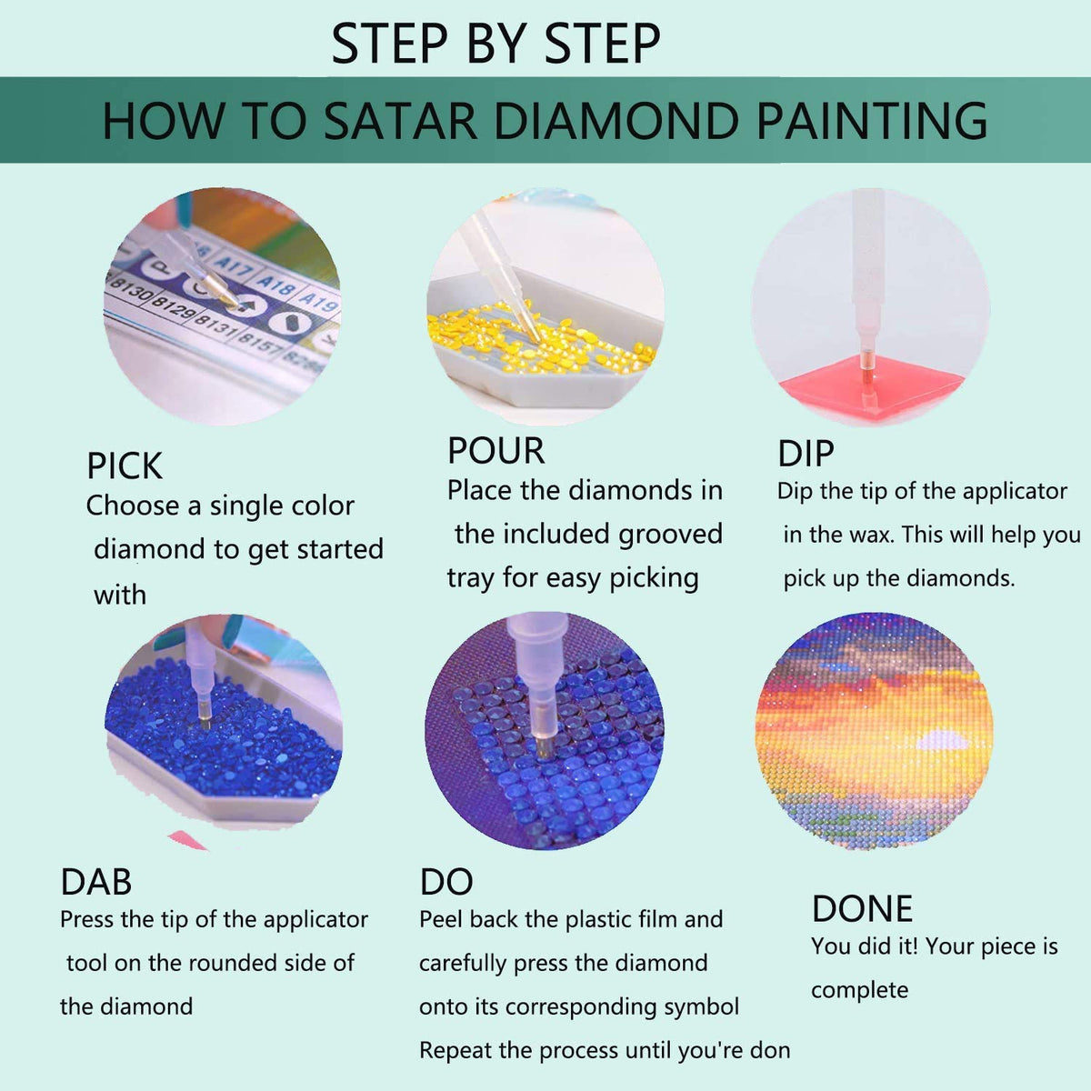 YALKIN Square 5D Diamond Painting Kits for Adults, Large Tulip Flowers Diamond Art Kits Full Drill Diamond Painting Kit for Adult Beginners, DIY Picture Art for Home Wall Decor 40x70CM/15.8x27.6in