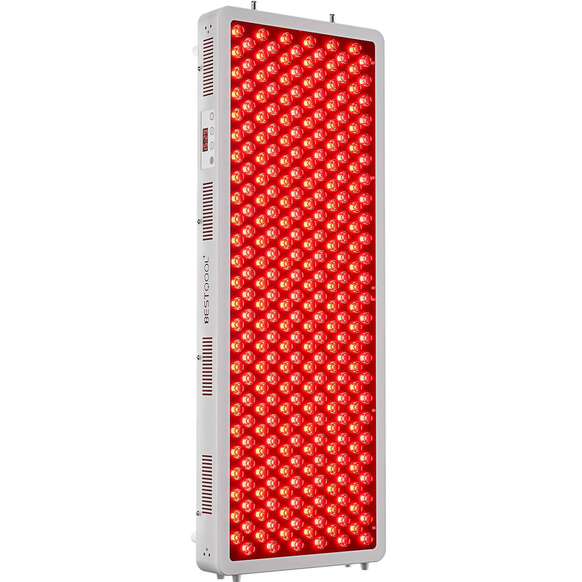 BestQool Red Light Therapy Panel, 4 Wavelengths Full Body Infrared Light Therapy, 300 Elite Grade Dual Chip LEDs, FSA-HSA Red Light Device at Home, Ideal for Body, Face. 500W. Modular Design.