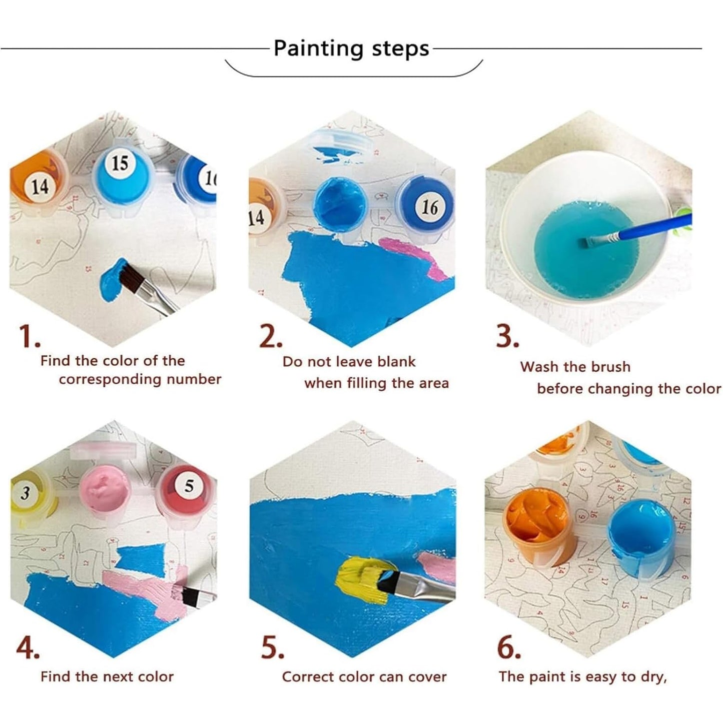 Starry Night Paint by Numbers Kit for Adults Beginner Tree Acrylic Painting Kit Adult Paint by Number Kits on Canvas DIY Painting for Beginners Art by Numbers for Gifts Home Wall Decor 16x20 Inch