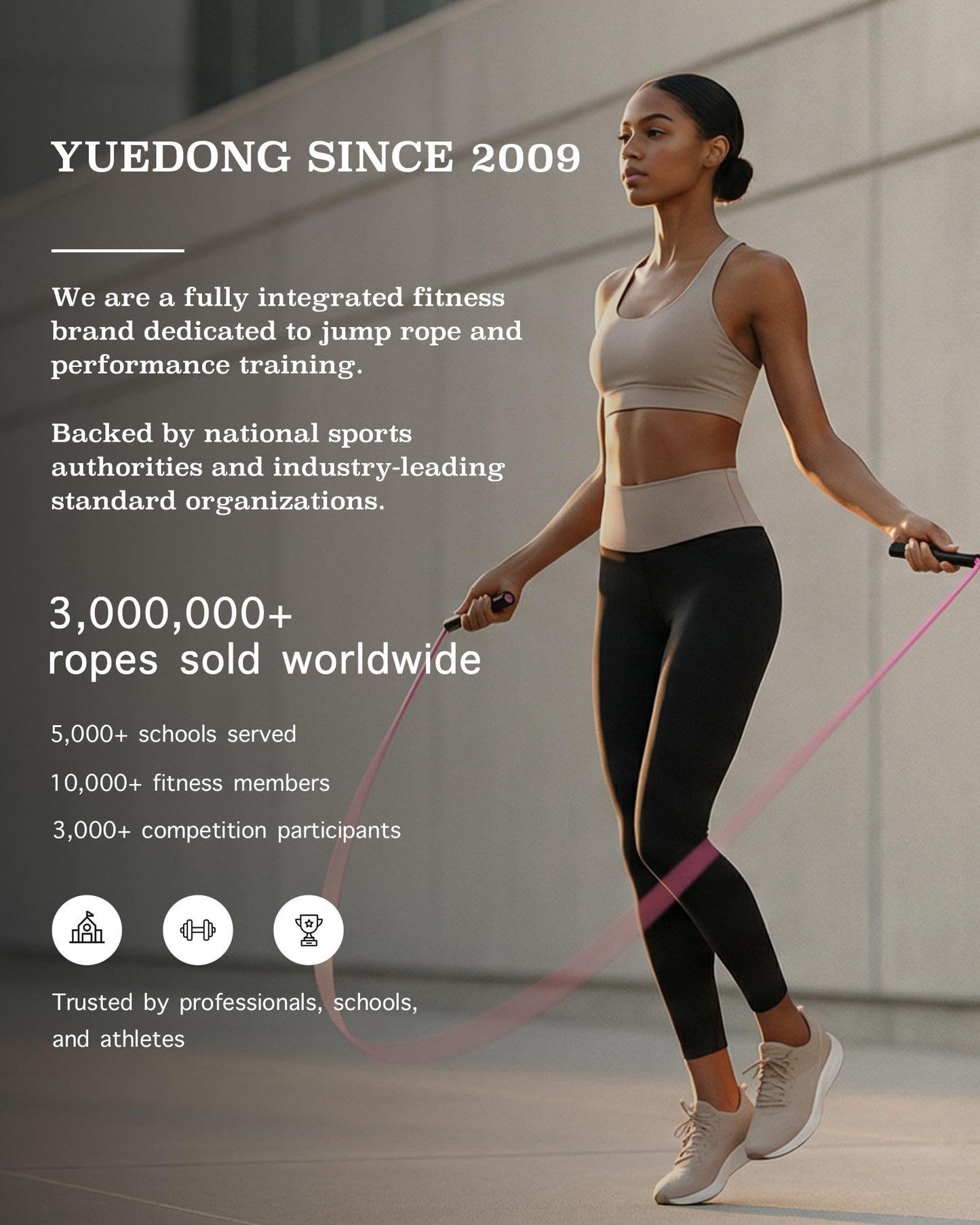YUEDONG Aesthetic Jump Rope for Women - Apartment-Friendly Silent Rotation, Tangle-Free Weighted Skipping Rope with Ergonomic Grip, 5mm PVC for Home Workout, Cardio, Graceful Body Sculpting & Fat Loss (1, BLACK, 5MM)