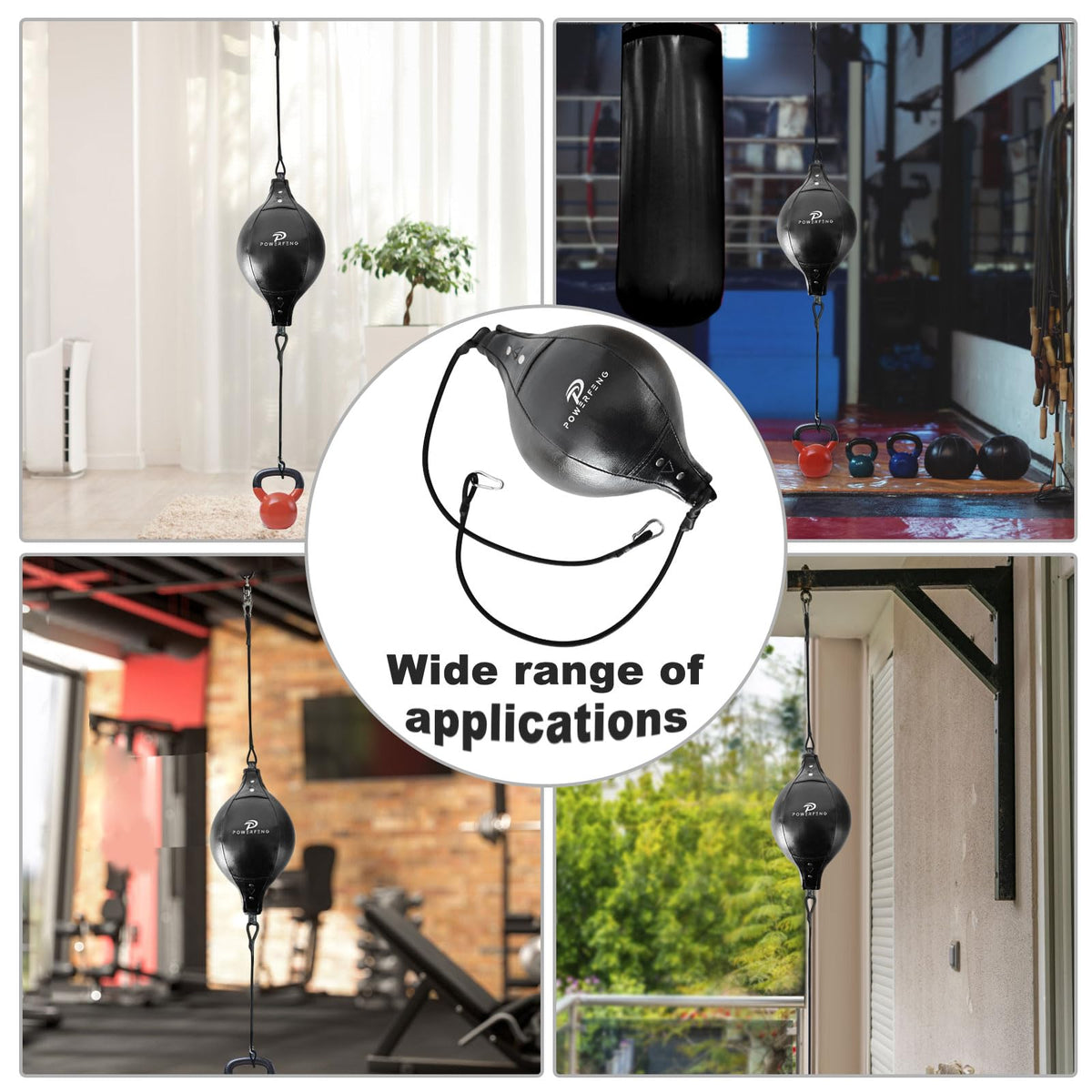 Double End Boxing Speed Bag: Double End Punching Speed Bags for Boxing Reaction Agilit & Hand Eye Coordination Training
