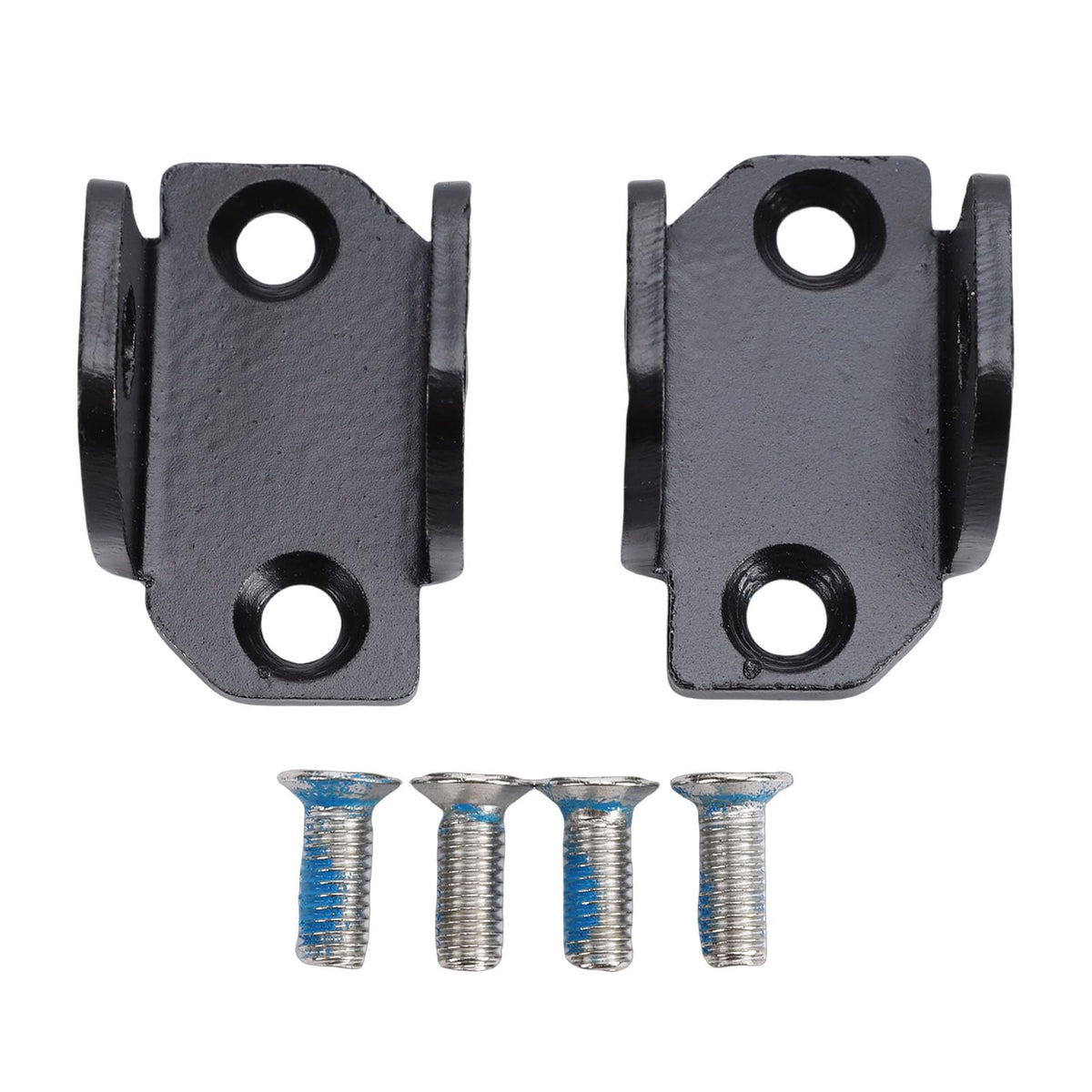 MOTOULAX Electric Dirt Bike Foot Pegs Bracket, Aluminium Alloy Footpeg Holder Replacement with Powder Coated Finish, for Electric Dirt Bike