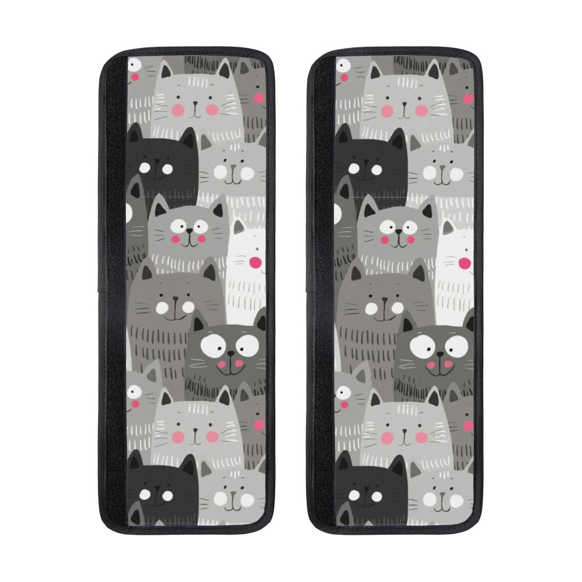 TREJUKY Cat Pattern Refrigerator Door Handle Covers Protective Electrical Kitchen Decor Appliances Gloves Fridge Microwave Dishwasher Door Protector- Catches Drips,Smudges&Fingerprints Dust 2 Pcs