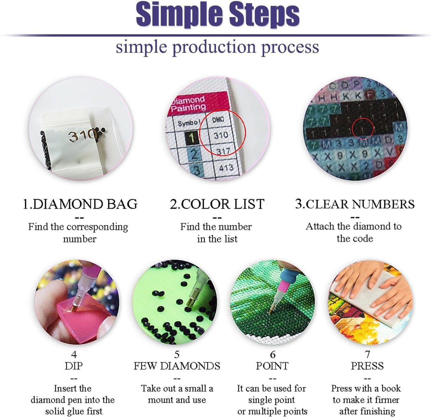 CreateJoy 12 Pack 5D Diamond Art Kits for Adults - Beach Diamond Art DIY Paint with Round Full Drill Diamond dots for Beginners, Gem Paintings for 12X16 Inch Home Wall Decor