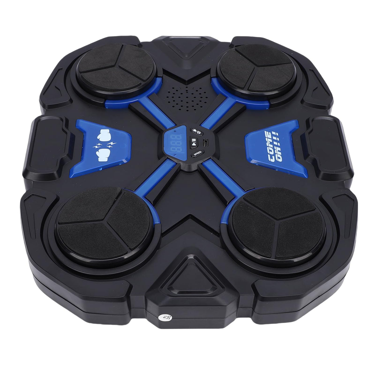Alomejor Music Boxing Machine, Interactive Punching Trainer with LED Counter and Padded Cushion for Home and Gym Use