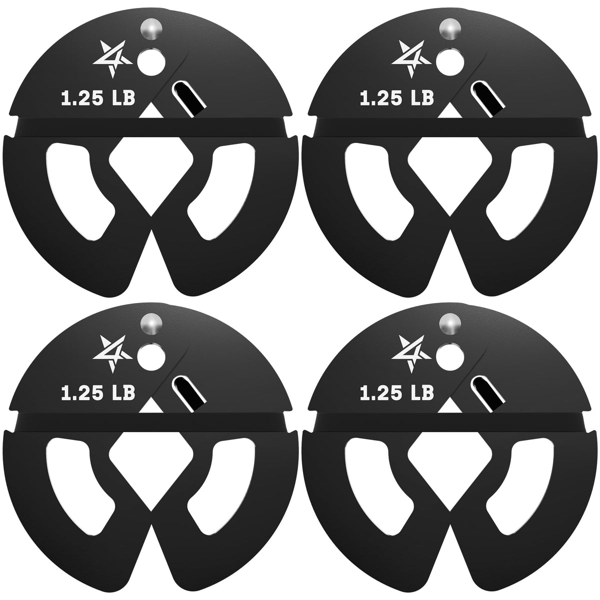 Yes4All 1.25Lb Dumbbell Fractional Weight Plates 2 Pieces/4 Pieces - Designed For Dumbbell Training, Micro Loading, And Body Workout