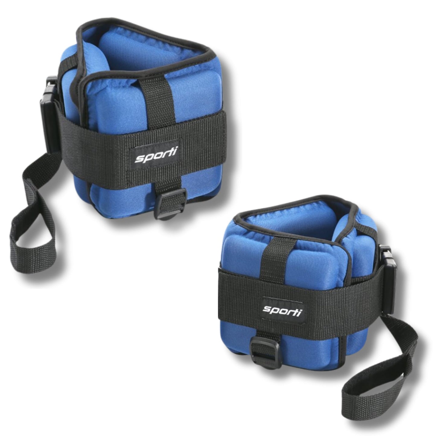 Sporti Medium Resistance Buoyancy Aqua Cuffs - Blue - Medium