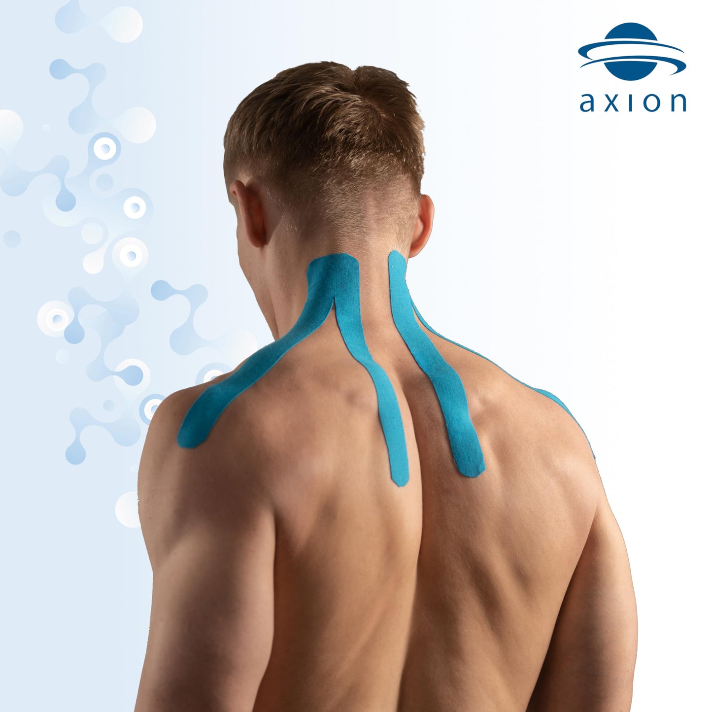 axion Kinesiology Tapes PRECUT Black Pink | 50 Pre-Cut Sport Tape Strips 10x2 in | Waterproof • Skin-Friendly • Elastic | Kinesiology Tapes Ideal for Sports