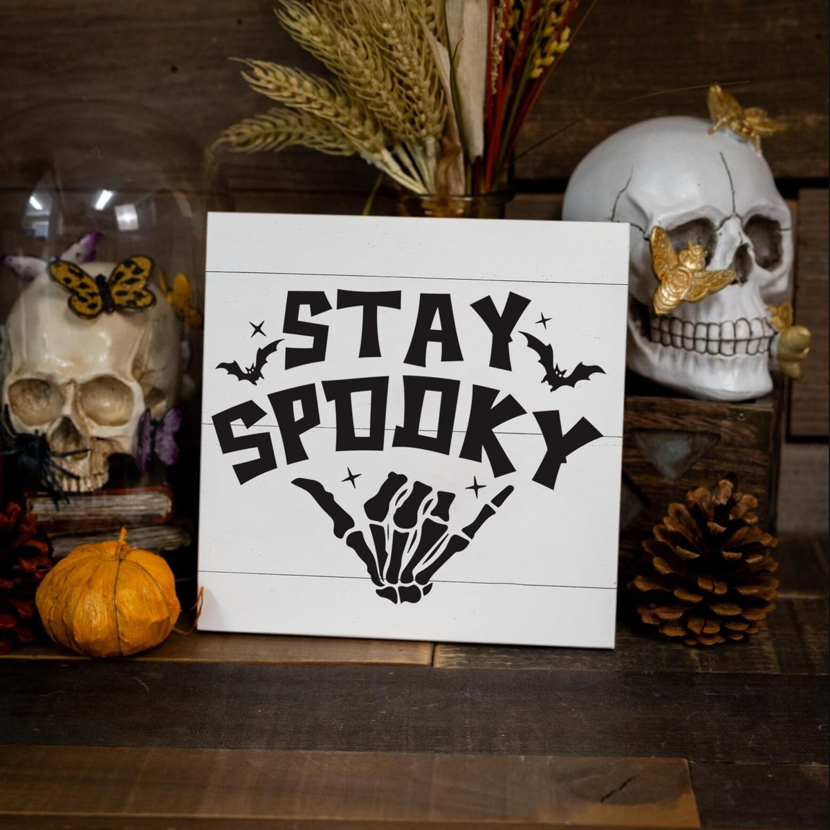 Halloween Stencils for Door Mats Large Halloween Doormat Stencils Skeleton Boo Spooky Ghost Stencil for Door Mat Wood Sign Fabrics DIY Crafts Decor