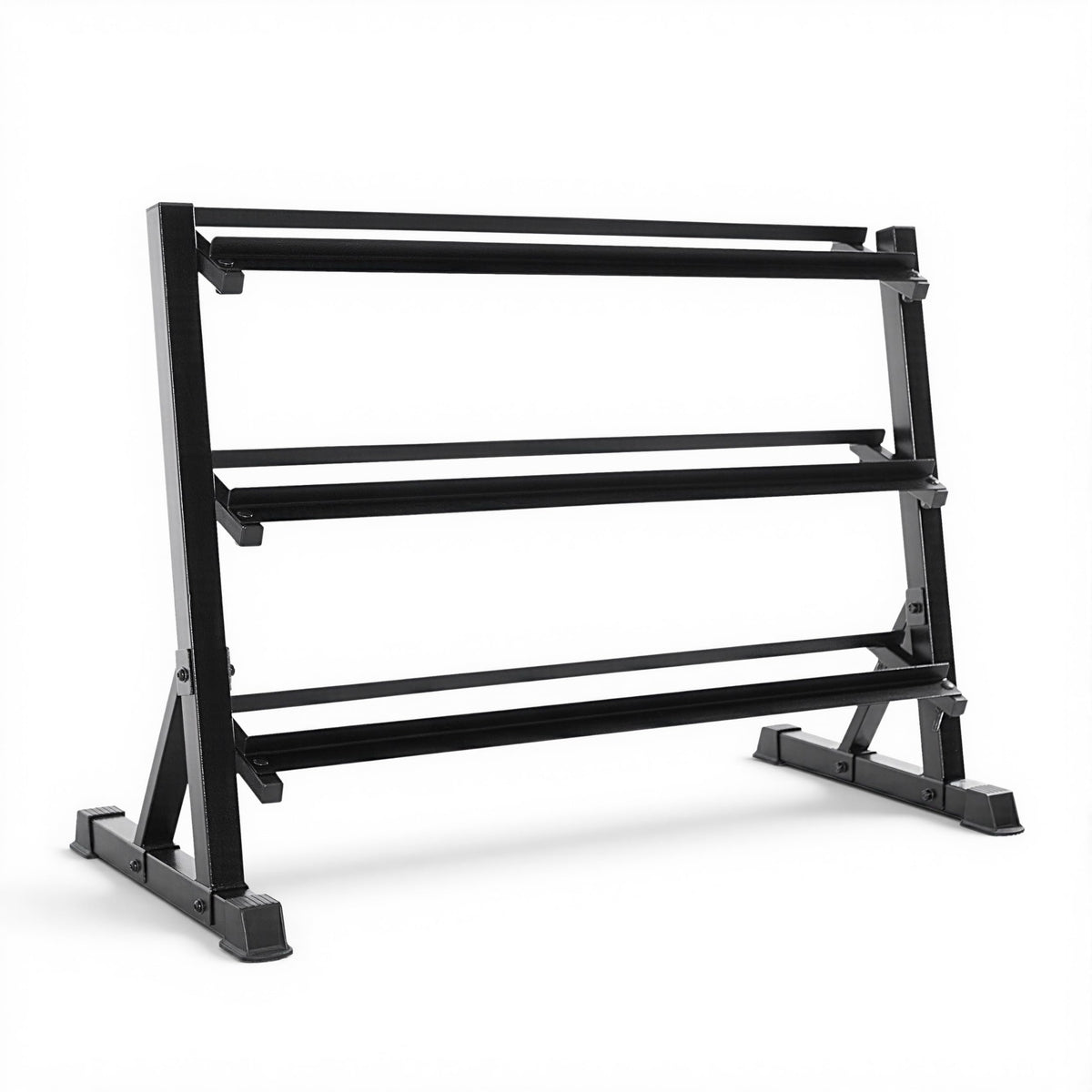CAP Barbell Heavy-Duty 3-Tier Dumbbell Rack for 5-50 Pound Dumbbell Pairs, 51" Long