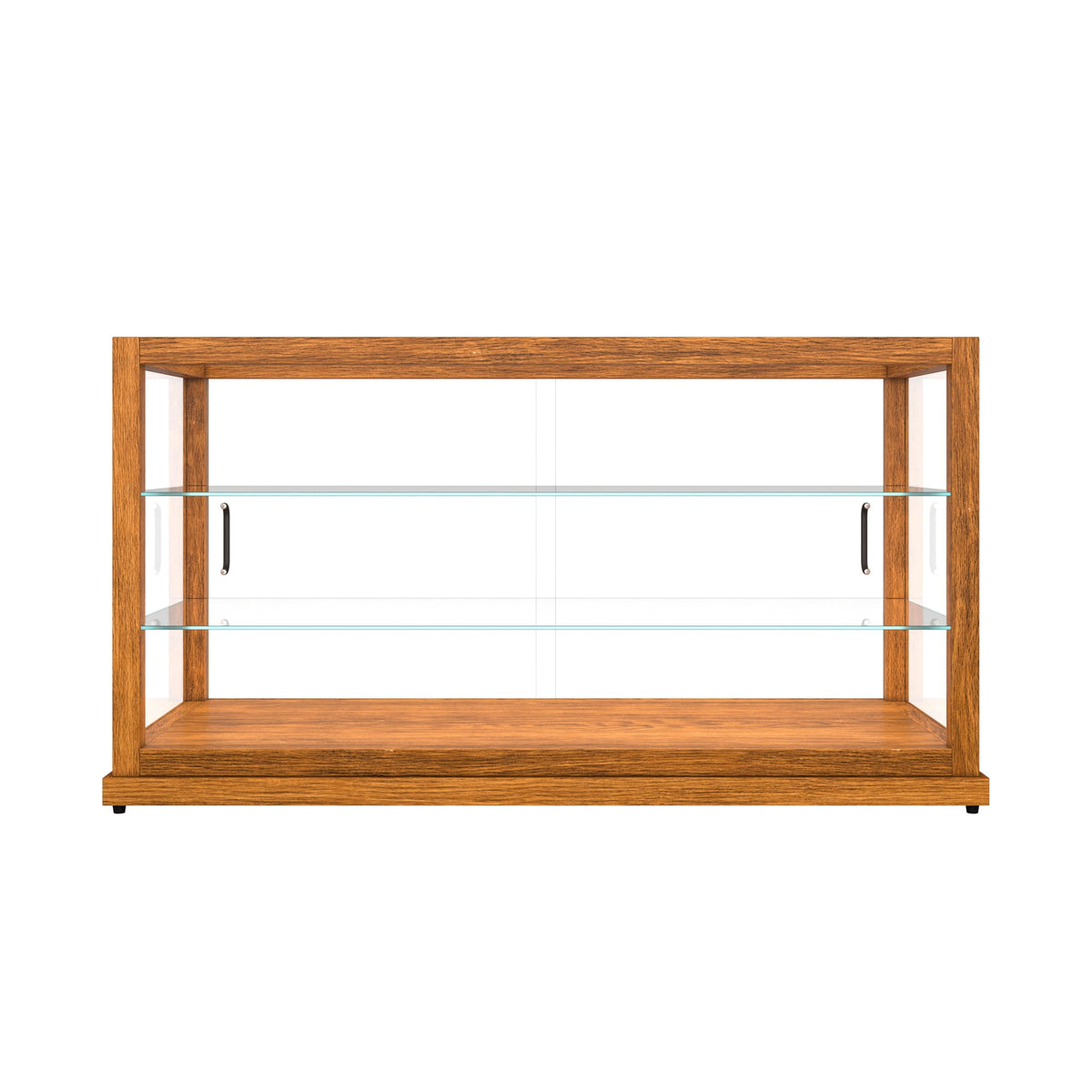 KoolMore 44 in. Horizontal Light Wood Countertop Dry Bakery Display Case, Large Bread, Pastry and Dessert Display with Tempered Glass