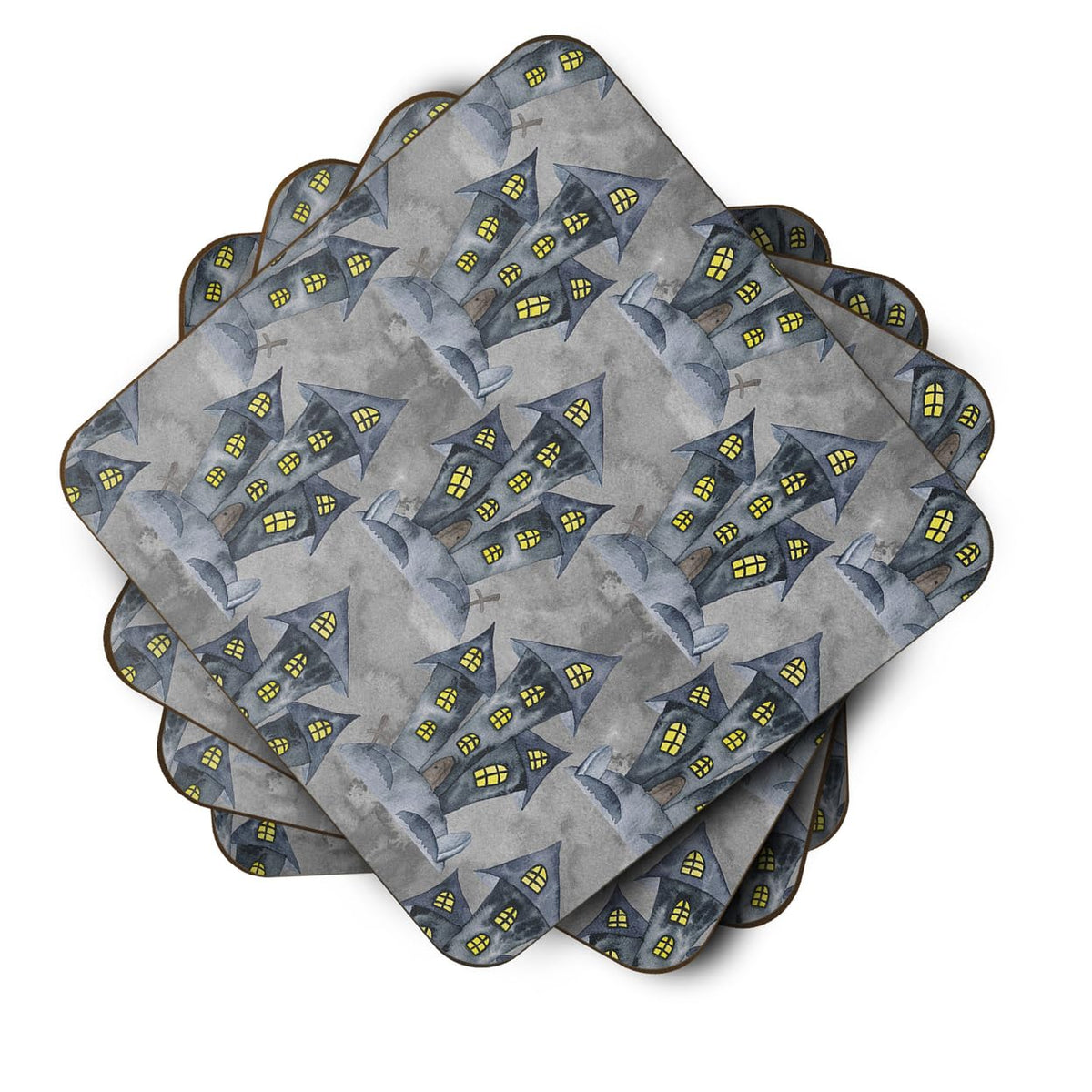 Caroline's Treasures Decorative Coasters, 3.5, Multicolor