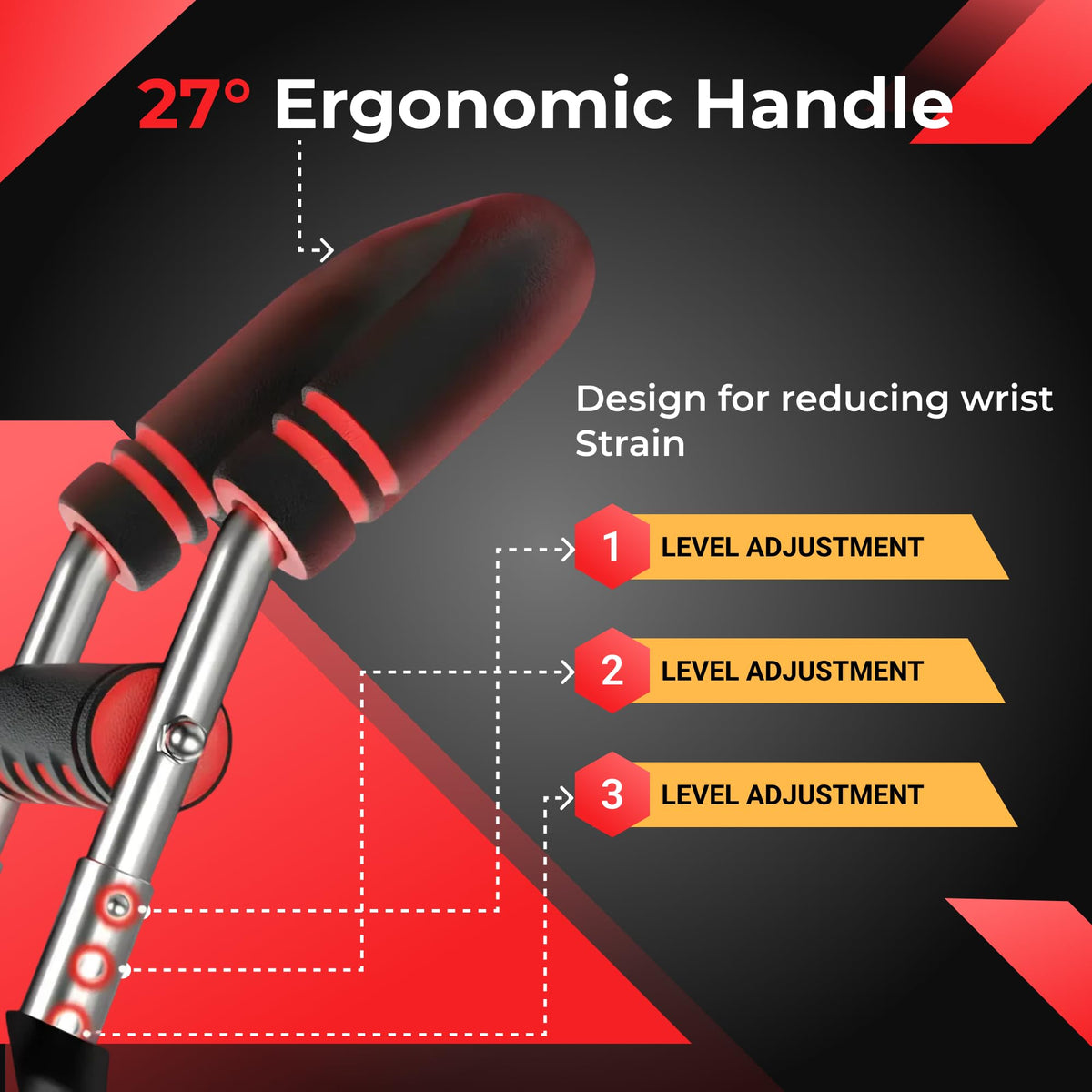 Zentrova Twister Arm Trainer, Adjustable Resistance 30–120 lbs, Chest & Arm Workout Equipment for Men & Women | Portable Spring Power Twister Bar | Upper Body Strength Trainer | Home Gym Fitness