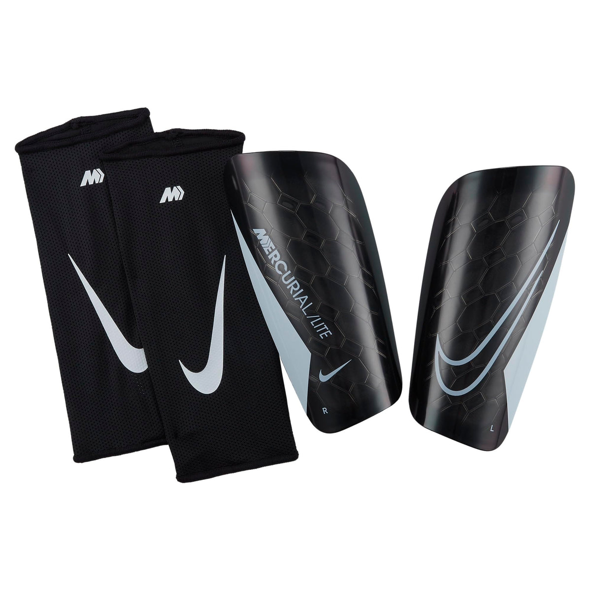 Nike Unisex Mercurial Lite - Fa22 Protection, Black/Black/White, M UK