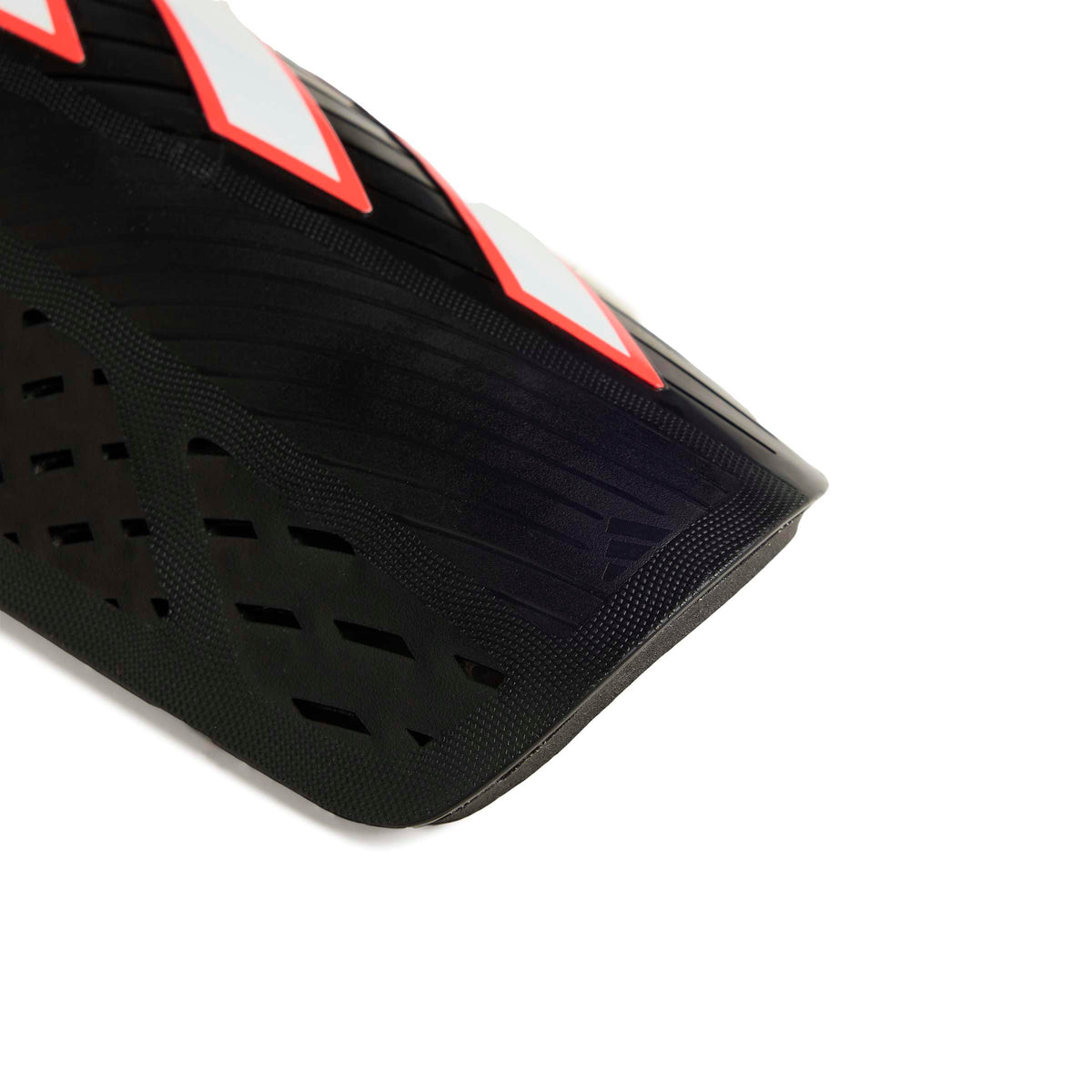 adidas Unisex-Adult Tiro Shinguard Club, Black/White/Lucid Red, Medium